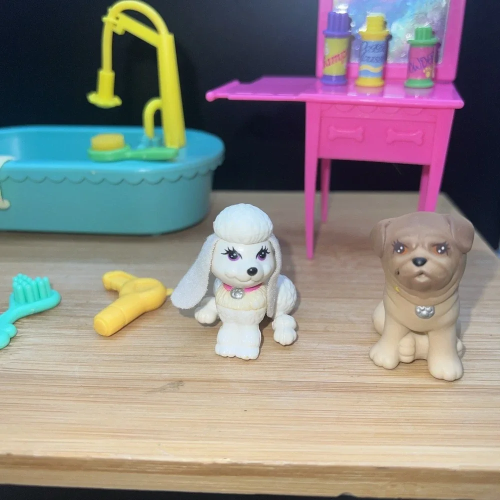 Littlest Pet Shop Kenner 1993 Splash Happy Puppies Bathtub Vintage No 60134